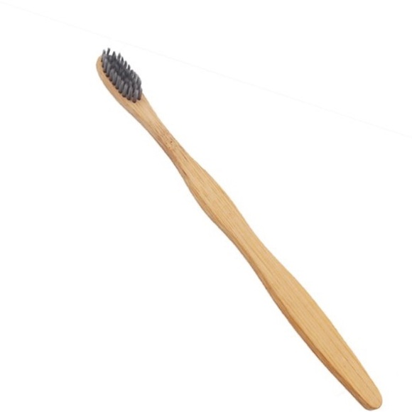 Eco-friendly Bamboo Toothbrush sealed fast shipping set of 5 - Picture 3 of 3